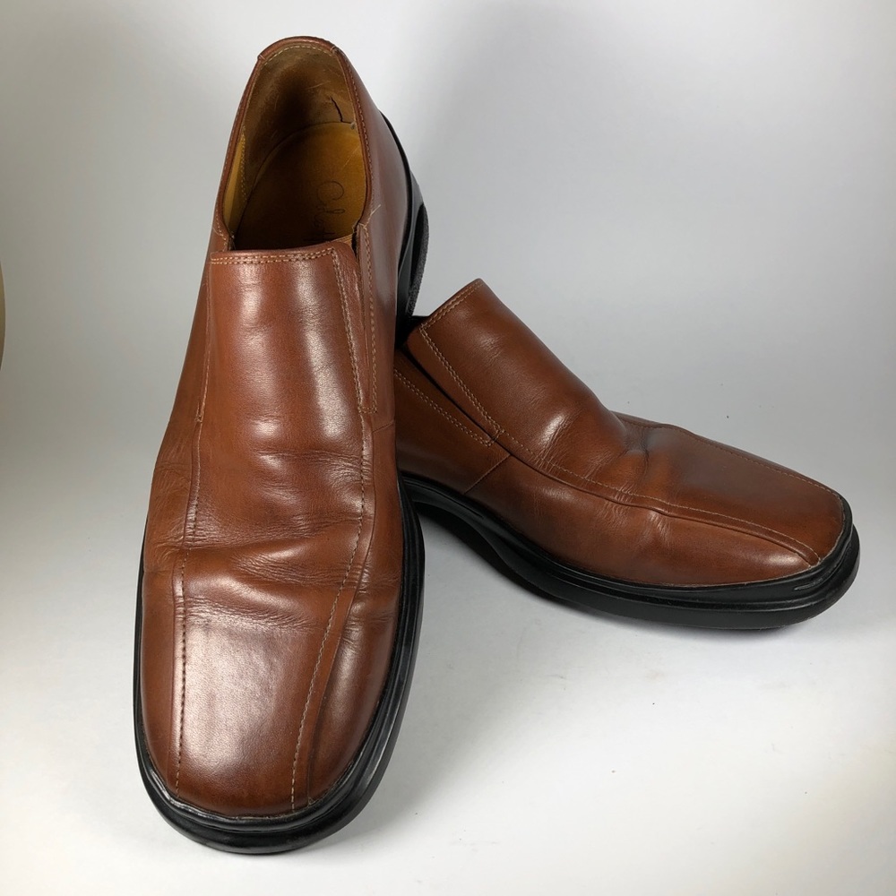 Cole Haan Men’s Loafer Nike Air Brown Leather 11.5